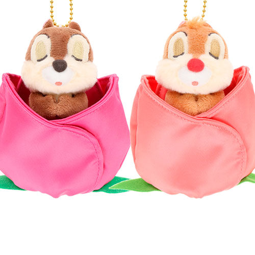 TDR - Spring in the Air Collection - Chip & Dale Plush Keychains Set