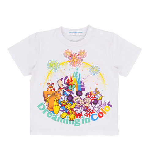 TDR - Dreaming in Color Collection x White Color T Shirt For Baby
