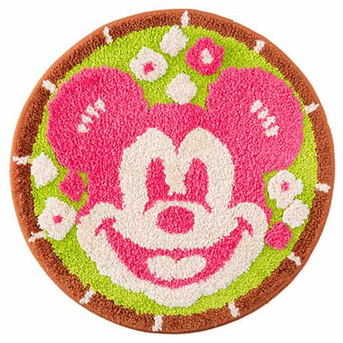 TDR - Mickey Flowerbed Round Shaped Mat