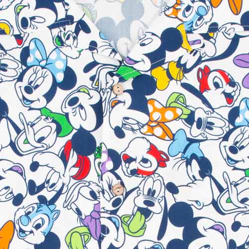 TDR - Colorful Mickey & Friends Aloha Shirt x