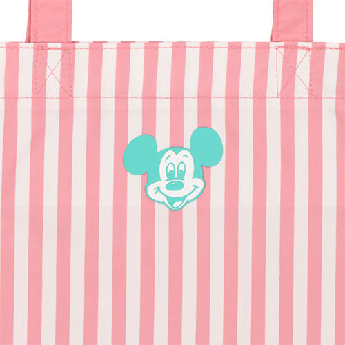 TDR - Mickey Mouse "Every Day Use" Tote Bag (Color: Pink Stripe Pattern)