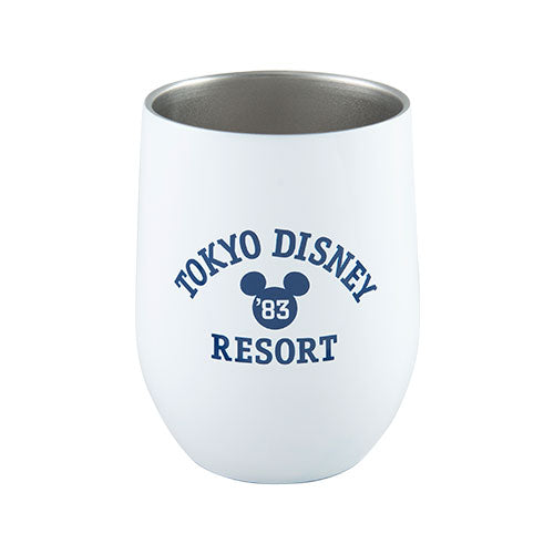 TDR - Tokyo Disney Resort Cute Round Shaped Stainless Steel Tumbler (Color: White) (Release Date: July 21)