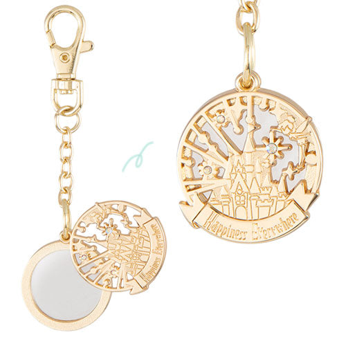 TDR - It's a Small World Collection x Castle Keychain with Magnifying Glass (Release Date: Sept 29)