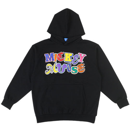 TDR - "Mickey Mouse"Wordings in Different Fonts Hoodies for Adults