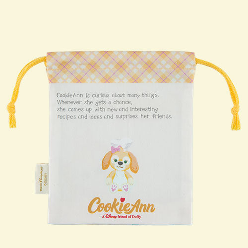 TDR - Duffy & Friends Collection  x CookieAnn Drawstring Bag (Release Date: Nov 29)