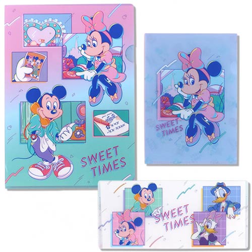 TDR - Mickey Mouse & Friends "Sweet Times" Collection x Clear Holders Set (Release Date: Nov 10)