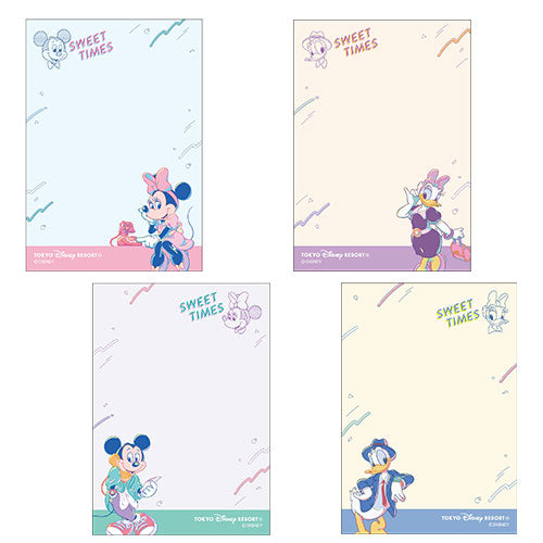 TDR - Mickey Mouse & Friends "Sweet Times" Collection x Memo Note Set (Release Date: Nov 10)