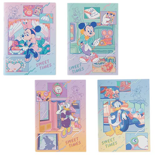 TDR - Mickey Mouse & Friends "Sweet Times" Collection x Notebook Set (Release Date: Nov 10)