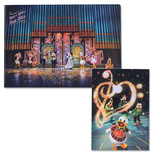 TDR - Imagining the Magic "Mickey's Magical Music World" x Clear Folders Set (Release Date: Dec 7)