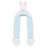 TDR - White Rabbit 3 in 1 Beanie with Long Paw Scarf