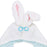 TDR - White Rabbit 3 in 1 Beanie with Long Paw Scarf