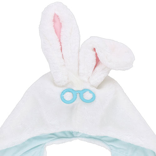 TDR - White Rabbit 3 in 1 Beanie with Long Paw Scarf