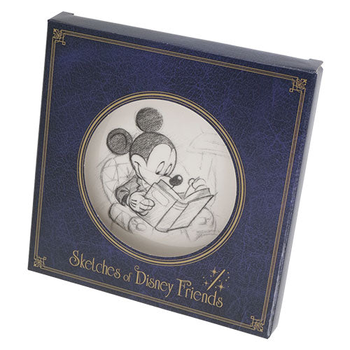 TDR - Sketches of Disney Friends Collection x Mickey Mouse Plate (Release Date: Nov 18)