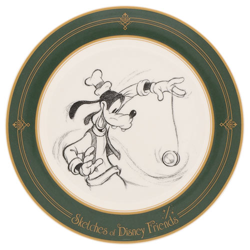 TDR - Sketches of Disney Friends Collection x Goofy Plate (Release Date: Nov 18)