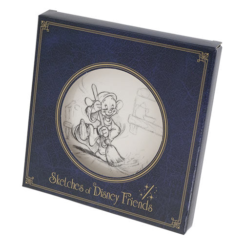 Sketch Book Coaster (Set of 4 Motifs) by Disney | Replacements, Ltd.
