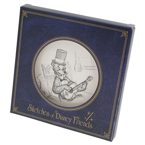 TDR - Sketches of Disney Friends Collection x Country Bear Henry Plate (Release Date: Nov 18)