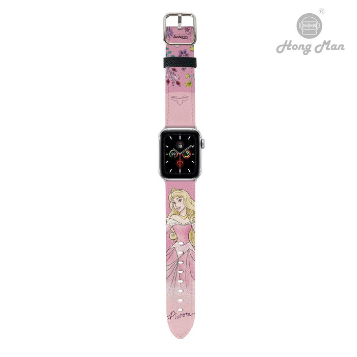 Taiwan Disney Collaboration - MV Princess Aurora Watch with Pink Leather Strap (2 Sizes)