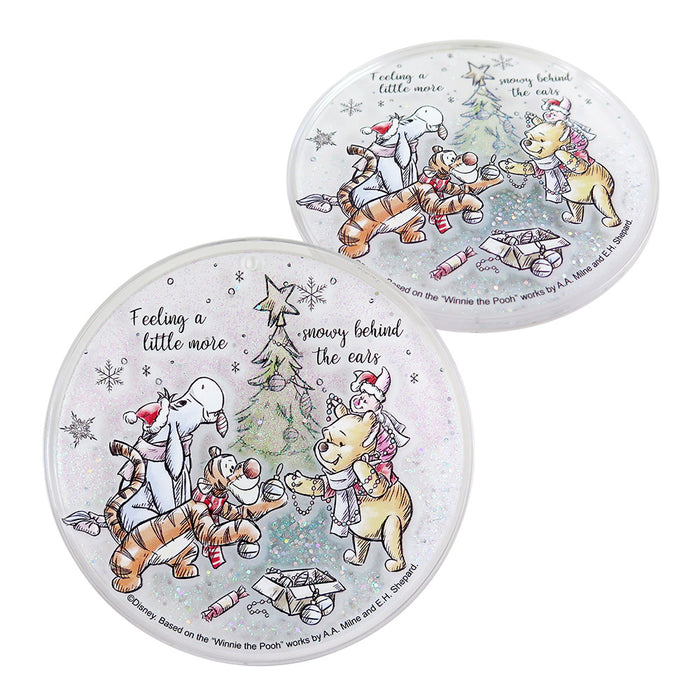 Taiwan Disney Collaboration - MV Winnie the Pooh Series Quicksand Coasters - Christmas Tree