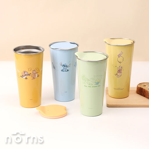 Taiwan Disney Collaboration - Norns Original Design Disney Characters Lightweight Eco Cup To Go 500ml ( 4 Styles)