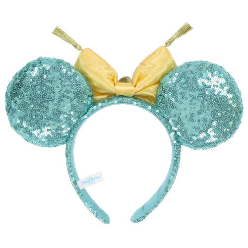 TDR - Aladdin Jasmine Princess Magic Carpet Minnie Mouse Sequin Ear Headband