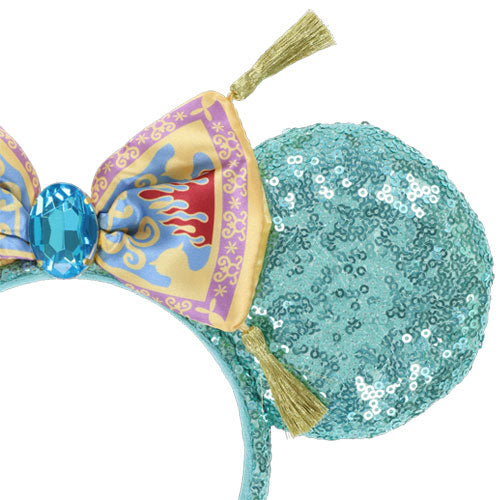 SHDL - Minnie Mouse Colorful Glitter Clear Ears Headband