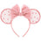 TDR - Minnie Mouse Heart Polka Dot Lace Ear Headband (Pink) (Release Date: Mar 16)
