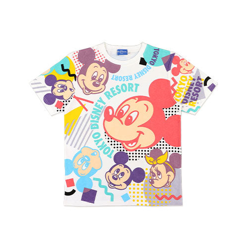 TDR - Mickey Mouse All Over Print Colorful & Retro T Shirt For Kids (Release Date: Apr 27)