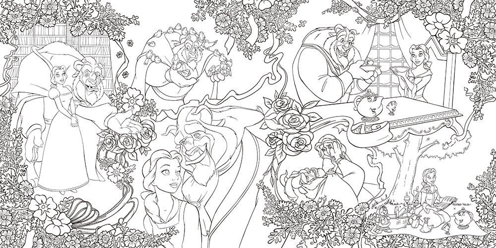 Disney Coloring Books for Adults - Art of Coloring Disney