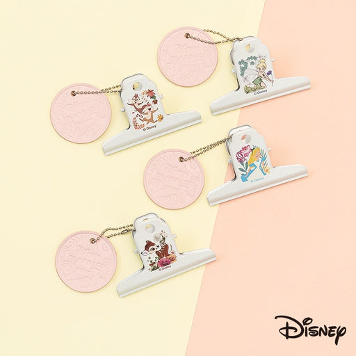 Taiwan Disney Collaboration - Floral Season Disney Characters Folder Iron Clip (4 Styles)