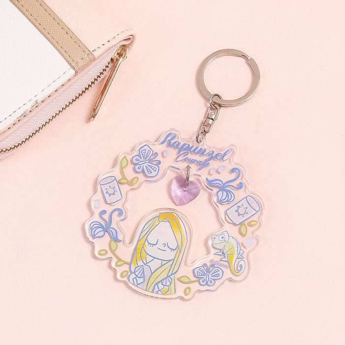 Taiwan Disney Collaboration - Dreaming Princesses Acrylic Keychain (4 Styles)