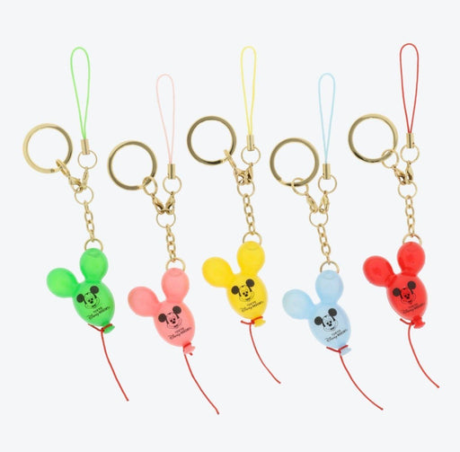 TDR - Mickey Mouse Balloons Keychains Set