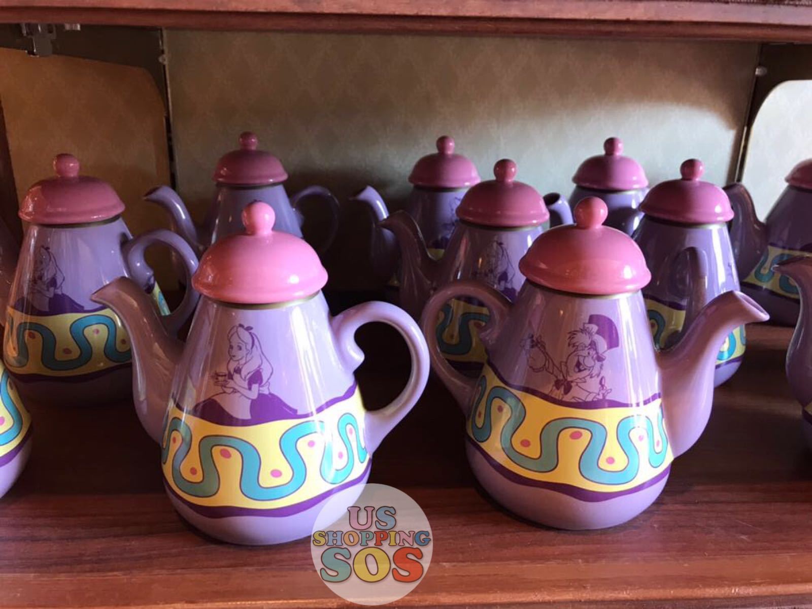 Disney Parks Alice in Wonderland Time For Tea Mad Tea Party Teapot