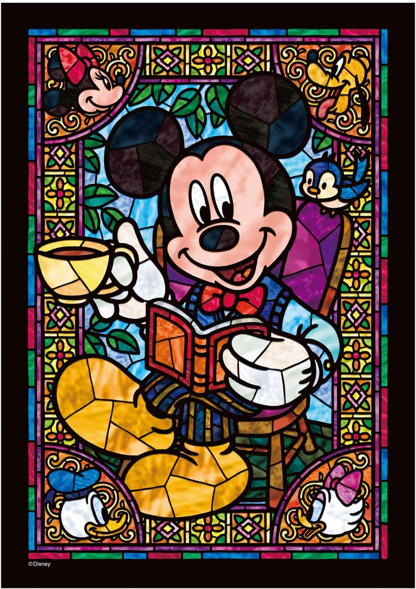 TENYO - DISNEY Lilo & Stitch: Stitch - 266 Piece Stained Glass Jigsaw Puzzle  DSG-266-758