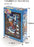 Japan Tenyo - Disney Puzzle - 266 Pieces Tight Series Stained Art - Stained Glass x Donald & Nephews
