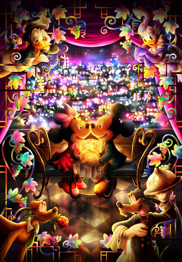 Japan Tenyo - Disney Puzzle - 500 Pieces Tight Series Pure White