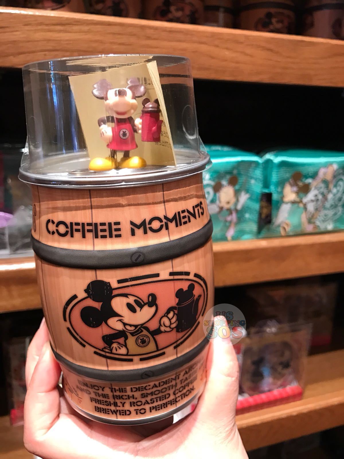 Tokyo Disney Resort Mickey Mouse Coffee Moments empty can TDL TDS Japan