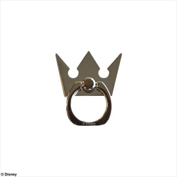 Japan Exclusive  - Kingdom Hearts Smartphone ring Crown Silver