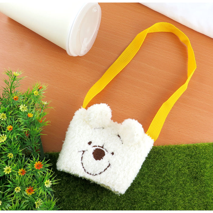 Taiwan Disney Collaboration - MV Winnie the Pooh White Plush Drink Bag