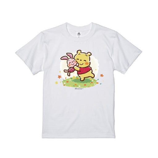JDS - D-Made Disney x Honobono (T-Shirt) - Winnie the Pooh & Piglet "Hug"