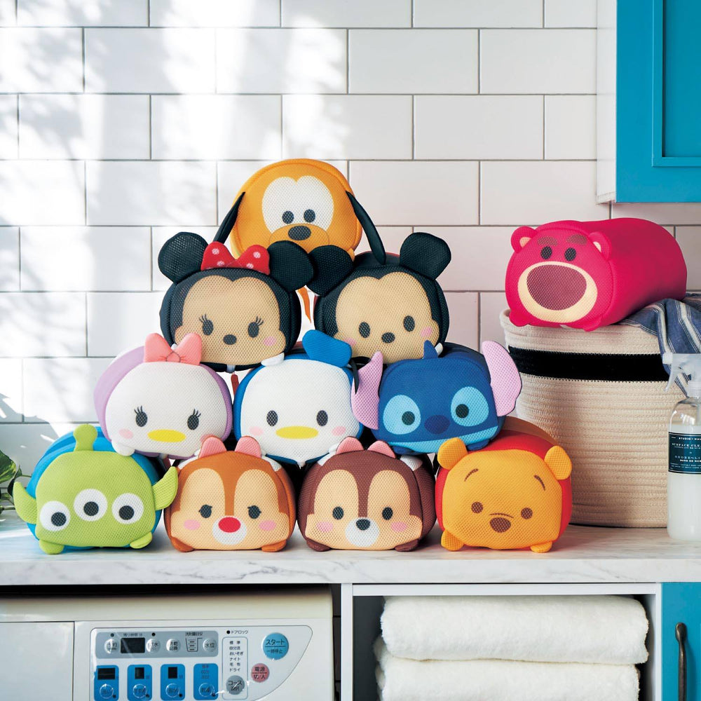 Japan Belle Maison Original x Disney - Tsum Tsum Laundry Net Bag