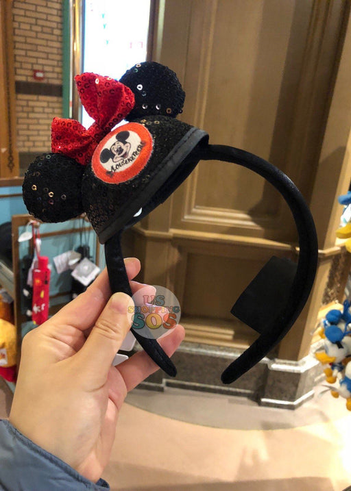 SHDL - Minnie Mouse Sequin Ear x Ear Headband