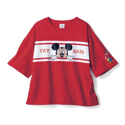 Japan Belle Maison Original x Disney - Mickey & Friends Competition Block T-shirt (Adult Unisex)