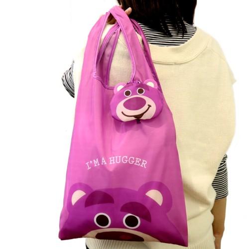 Japan Exclusive - Foldable Eco/Shopping Bag with Carabiner x