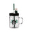 Starbucks China - Eco Bear with Me - Manson Glass Sipper Green Apron Bear 600ml