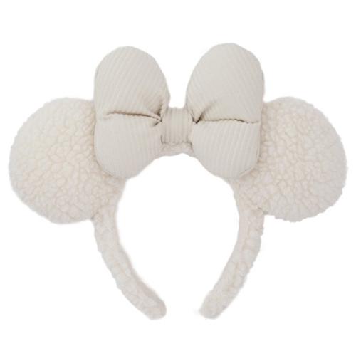 TDR - Fluffy Snow White - Minnie Ear Headband