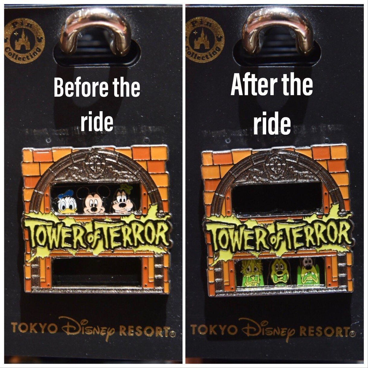 TDR - Mickey & Friends Tower of Terror Pin — USShoppingSOS