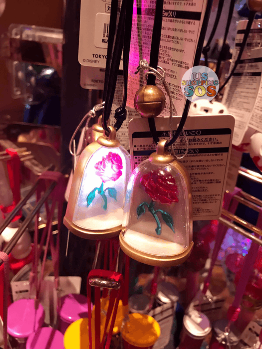 TDR - Lighting Necklace x Rose from Beauty and the Beast