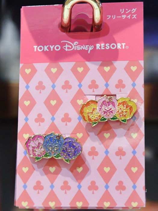 TDR - Alice in the Wonderland Collection - Flowers Rings Set