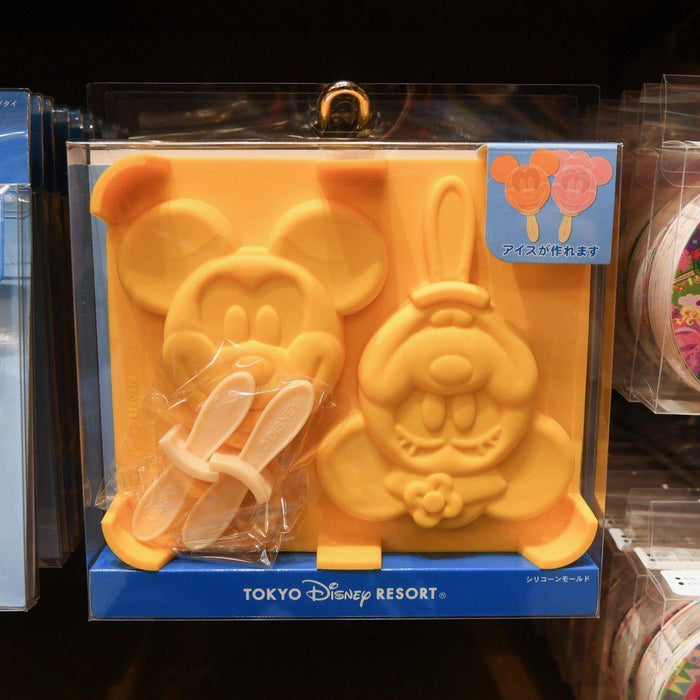 TDR - Mickey & Minnie Mouse Ice Popsicle Molds