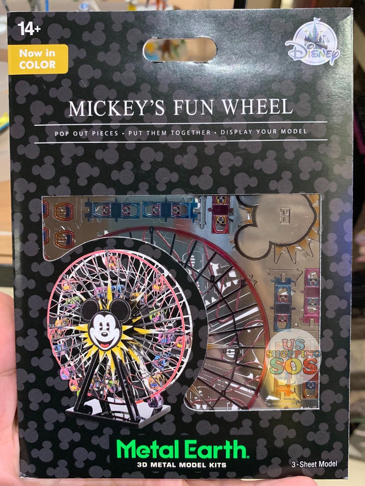 DLR - Metal Earth 3D Model Kit - Mickey Fun Wheel (Color)